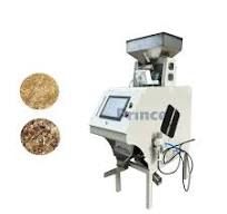 Mini Intelligent Green Black Tea Color Sorter Grain Rice Coffee Peanut Peel  Garlic Color Selector Beans Color Sorting Machine