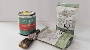 milk paint vs chalk paint for painting furniture semigloss