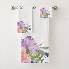 Dreamstime is the world`s largest stock photography community. Blush Pink And Purple Watercolor Floral Bath Towel Set Purple Floral Style Gifts Flower Flowers Diy Customize Uniqu Floral Bath Towels Flower Gift Pink Gifts