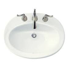 piazza self rimming bathroom sink
