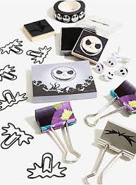 The Nightmare Before Christmas Stationery Set Boxlunch Exclusive Christmas Stationery Stationery Set Nightmare Before Christmas Clothing