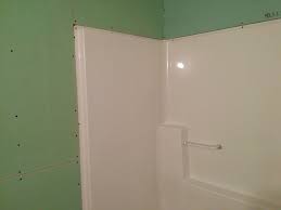 Replaces paper tape, which can be a food source for mold around shower/bath enclosures. Screwing Drywall Around Tub Enclosures Contractor Talk Professional Construction And Remodeling Forum