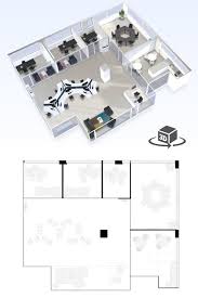 Office Floor Plan In Interactive 3d Get Your Own 3d Model Today At Http Planto3d Com Office Floor Plan Office Layout Plan Commercial And Office Architecture