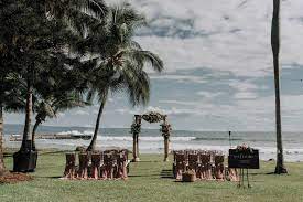 Moody Mauve Maui Wedding Olowalu Plantation House Makena Weddings