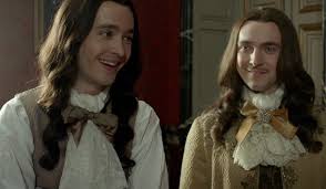 I Will Follow You Into The Dark George Blagden The Royal Brothers Alexander Vlahos George Blagden As Monsieur Philippe Duc D Orleans The Sun King L Versailles Tv Series Versailles 17th Century Fashion
