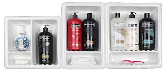 This actionable shower niche info comes from my experience installing all kinds of shower niches during my bathroom and shower remodelling career. Shower Shelf Shampoo Niche Recessed Showering Shelves Niches