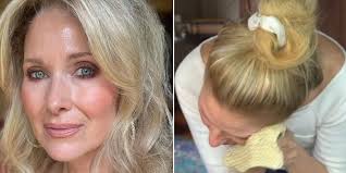 Woman in her late 60s credits cleansing method she's used for '47 years' to  'lift' her face