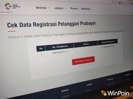 Buka halaman cek data registrasi pelanggan prabayar di laman web telkomsel. Cara Cek Registrasi Kartu Telkomsel Xl Indosat Tri Winpoin