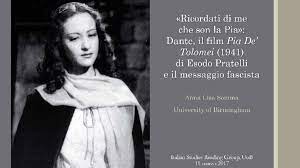 Salsi colui che 'nnanellata pria. Pdf Ricordati Di Me Che Son La Pia Dante Il Film Pia De Tolomei Di Esodo Pratelli 1941 E Il Messaggio Fascista Anna Lisa Somma Academia Edu