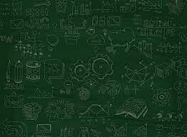 vector green chalkboard painted cartoon learning education green chalkboard cartoon background chalkboard