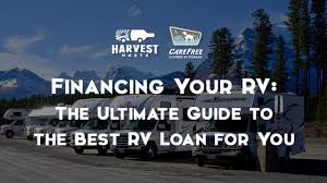 Finance is available subject to status. The Ultimate Guide To The Best Rv Loan For You Harvest Hosts