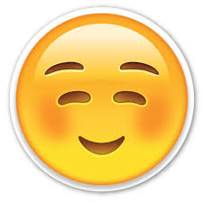 White Smiling Face Smile Face Emoji Stickers Emoji
