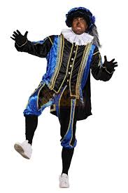 Zwarte Piet Kostuum Small Blauw Licht Eventarent Tune dan nu in bij. eur