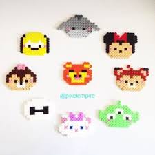 Disney Tsum Tsum Perler Beads Art Perle Perles Hama Pixel Art