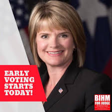 Fair, consistent, and conservative, Kate Shipman Bihm is the right person  for the job. The race for the 9th District Court matters to ALL of us. You  can vote at any Early Voting location in Montgomery ...