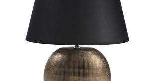 Lampe En Ceramique Mordoree Et Abat Jour Noir H 42 Cm Saturne Maisons Du Monde Lampe En Ceramique Luminaire Maison Du Monde Abat Jour