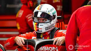 Helmet of sebastian vettel, ferrari. Vettel Slams Major Bs Restriction On Helmet Changes
