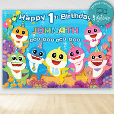 These are very cute and also free printables for a baby shark birthday party from halegrafx.com. Baby Shark Digital Paper Pack Shark Birthday Kids Seamless Pattern Baby Shark Scrapbook Instant Download Nautical Digital Background Drawing Illustration Art Collectibles Fontane Physio De