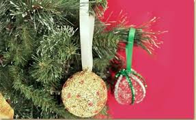 Maybe you would like to learn more about one of these? Glittered Foam Ball Ornaments Craft Project Ideas