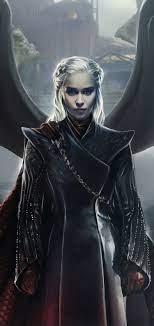 Daenerys targaryen in game of thrones season 8 episode 2. Game Of Thrones Hd Phone Wallpaper Daenerys Targaryen Art Game Of Thrones Wallpaper 4k Queen Of Dragons