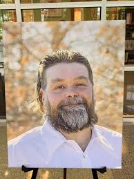 The memorial service for Sgt. Scott Heimann began at 10:30 this morning in  Hays… 😔 Sgt. Heimann gave his life in the line of duty early Sunday  morning. Today, his family, friends,