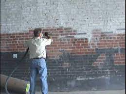 Paint Removal From Brick Youtube