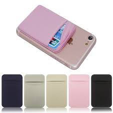 You're also in luck if. Elastic Cell Phone Wallet Case Credit Id Card Holder Pocket Stick On Phone Shopee Malaysia