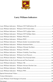 First, there is the cycle searcher that allows the user to define tradestation securities, inc.'s sipc coverage is available only for equities and equities options accounts. Larry Williams Indicators Pdf Free Download