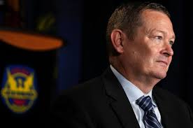 Interim Phoenix police Chief Michael Sullivan speaks with The Republic