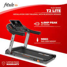Fitalo Play T2 Lite Treadmill With Bluetooth Speaker In 2021 Treadmill Foldable Treadmill Good Treadmills