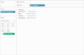 Drilling Down And Up In A Cube Data Source Hierarchy Tableau