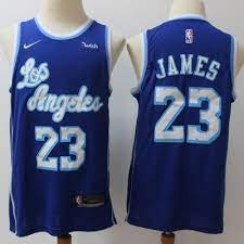 Guide to selecting lebron james los angeles lakers nba jerseys you want to complete your outfit with something casual, stylish, and sporty, so maybe a lebron james la lakers jersey is a good idea. Lebron James Los Angeles Lakers Throwback Blue Jersey