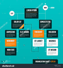 Modern Organizational Chart Template On Turquoise Background Eps10 Organizational Chart Organization Chart Chart Design