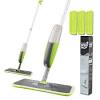 It's ideal for all hard floors with no bending down and no wet hands. 1