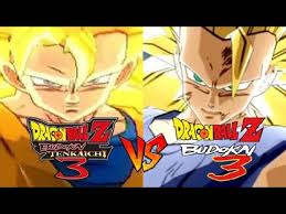 When you have a saved game file from dragon ball z: Ultimate Comparison Dragon Ball Z Budokai Tenkaichi 3 Vs Dragon Ball Z Budokai 3 Youtube