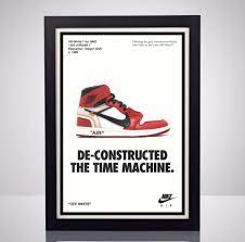 Off White X Nike Air Jordan 1 11x17 Poster Print Urban Wall Art Home Decor Art Art Posters Ebay Fashion Wall Art Poster Prints Urban Wall Art