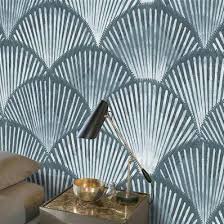 Le lapin gris a sélectionné pour vous des papiers pour une décoration design complètement dans l'air du temps, choisissez de le coller uniquement sur un pan de mur. Papier Peint Chambre Bleu Papier Peint Design Sur Mesure Muraem
