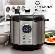 Unit to prepare roasts, beans, or stews. Chef Master Kitchen Smart Pressure Cooker Snelkookpan Bol Com
