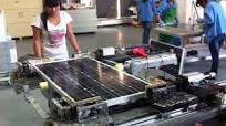 Lower investment of manual solar panel production line #solarpanel  #solarenergy