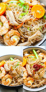 Filipino Fried Rice Noodles Pancit Pancit Recipe Fried Rice Noodles