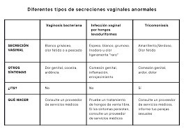 Secrecion Vaginal Que Es Lo Normal