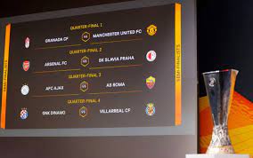 Manchester united's manager ole gunnar solskjaer gestures during a training session in gdansk, poland, tuesday may 25, 2021 ahead of the europa league final soccer match. Definidos Los Cuartos De Final De La Europa League 2021 Deportres