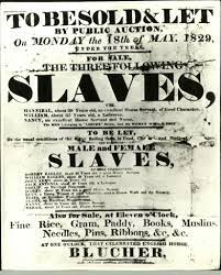 We did not find results for: Poster For A Slave Auction United States 18th May 1829 Bygonely