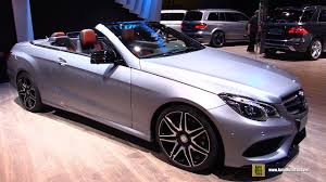 It's been well maintained, interior and exterior are in good condition. 2015 Mercedes Benz E350 Cabriolet Fascination Exterior And Interior Walkaround 2014 Paris Auto Show Youtube