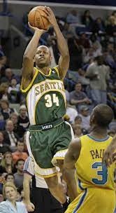 Ray Allen Back In His Supersonic Days Seattle Sports Basketball Is Life Nba Legends