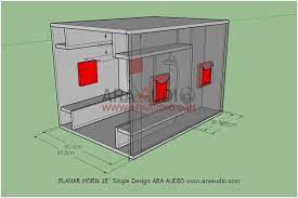 Skema box planar 18' model brewog. Ukuran Box Planar 18 Inch Standar Super Mantap