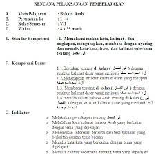 Check spelling or type a new query. Rpp Bahasa Arab Sd Mi Kelas 1 6 Soalujian Net