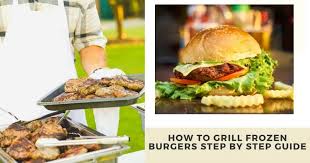 Turn the griddle to low heat and add a light layer of cooking oil. How To Grill Frozen Burgers The Quick And Ultimate Tricks