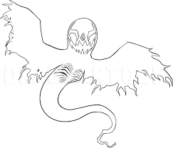 Chalk drawing of search engine. Easy Ghost Drawing