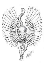 So I Redrew My Most Popular Drawing Bastet Tattoo Desing Again If You Feel Like This Is Something You Want On You In 2020 Tattoos Katze Agypten Tattoo Katze Tattoo